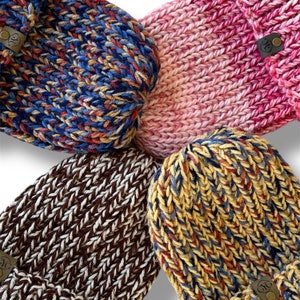 END OF SEASON Chunky Rib Knit Beanies